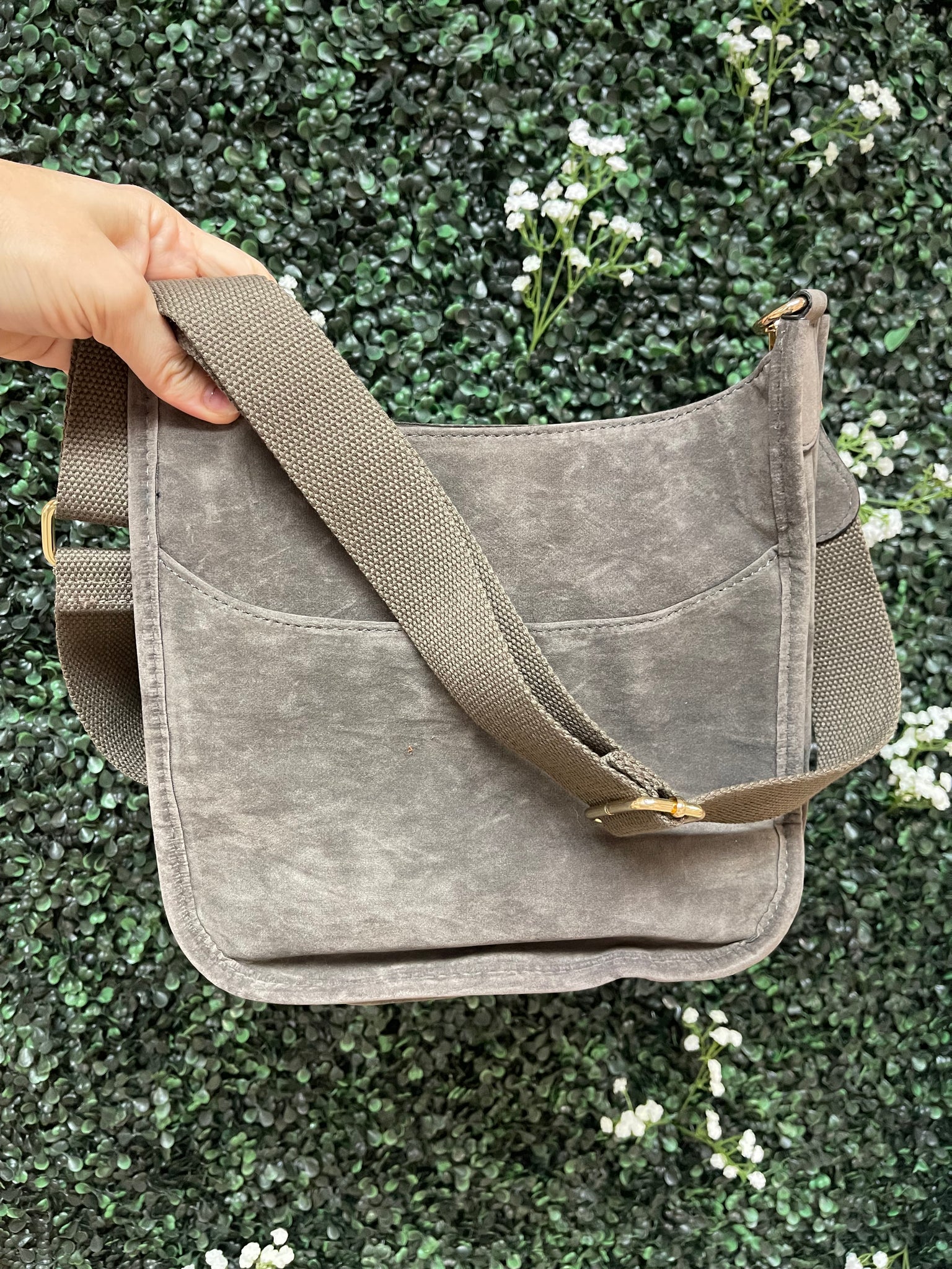 Grace Grey Crossbody