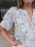 Garden Grace Lace Blouse