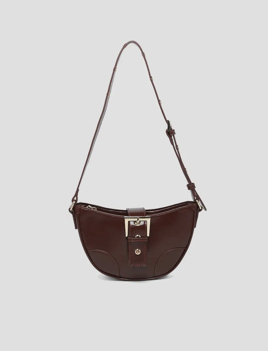 Buckle Shoulder Purse