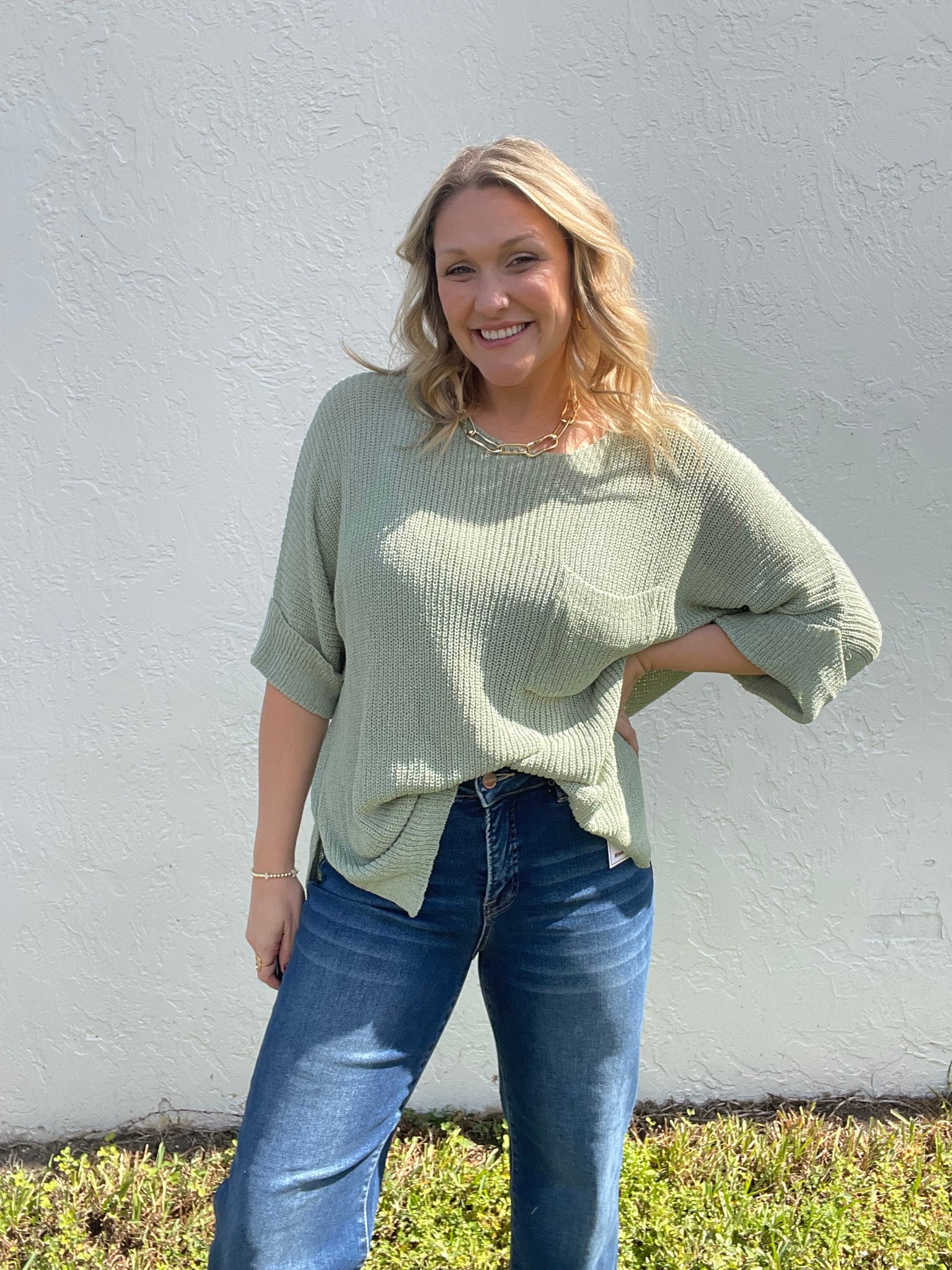 Sage Serenity Knit