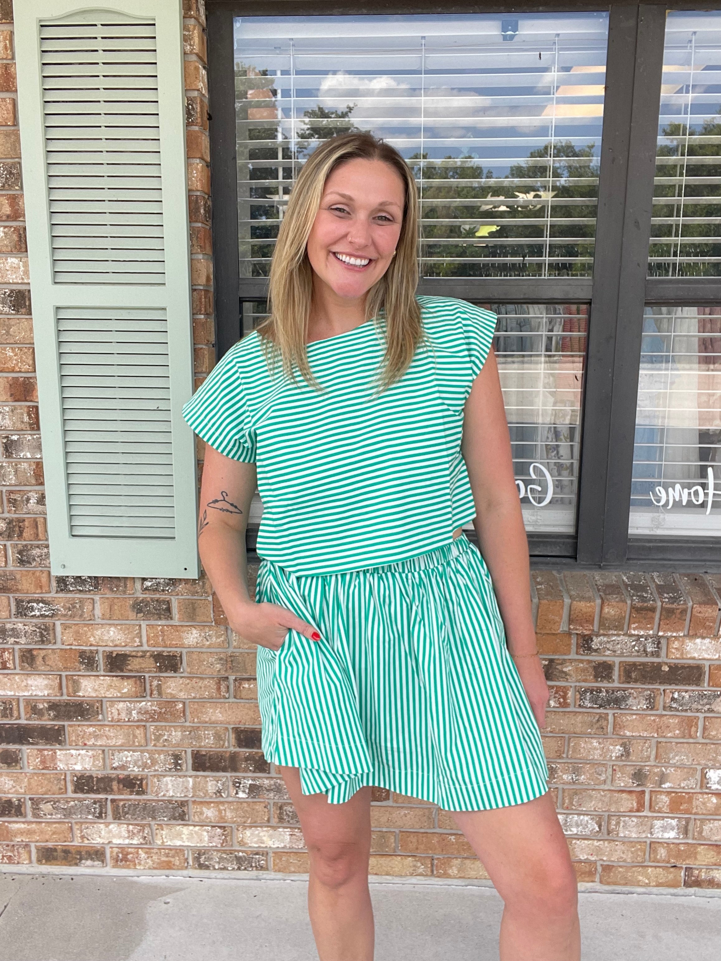 Laguna Stripe Top