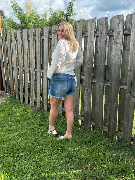 Bailey’s Distressed Shorts