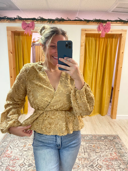 Golden Girl Blouse
