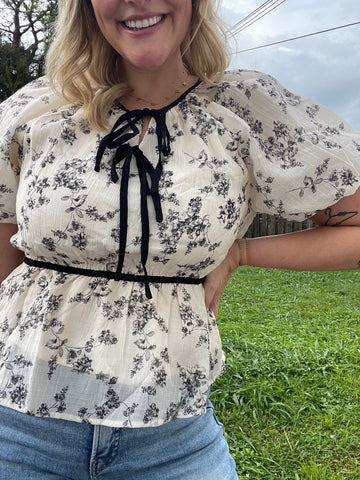 Betzy Bow Blouse