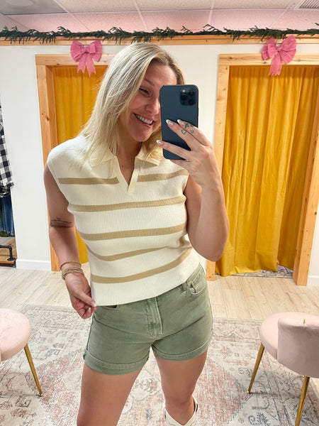 Fiona Striped Vest