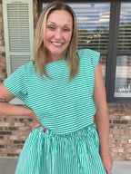 Laguna Stripe Top