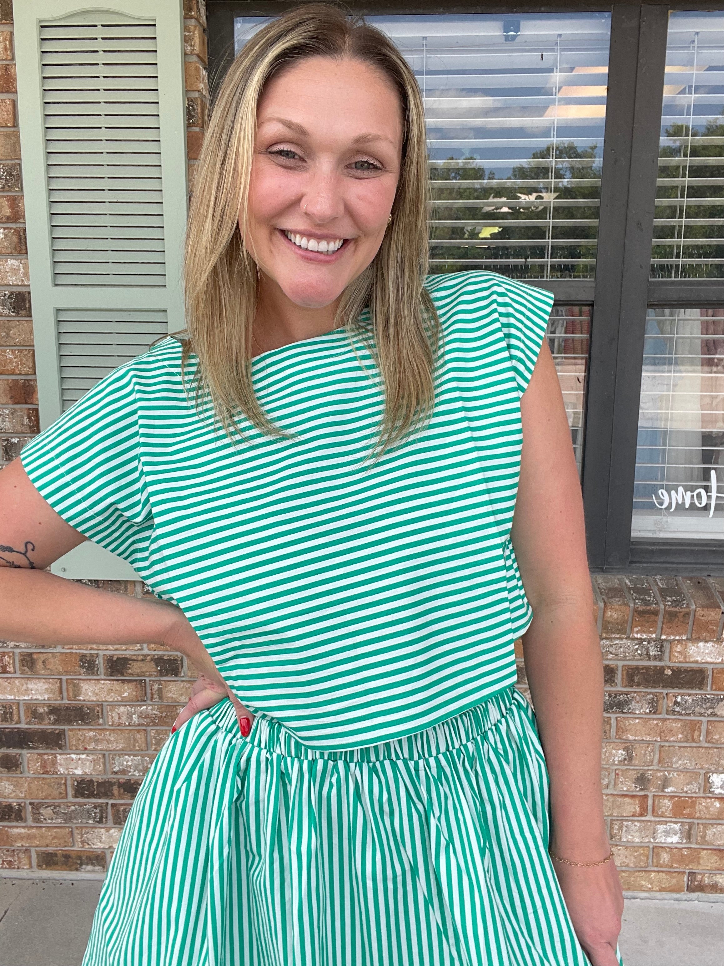 Laguna Stripe Top