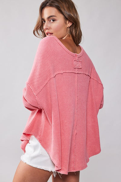 Blush Breeze Knit Sweater