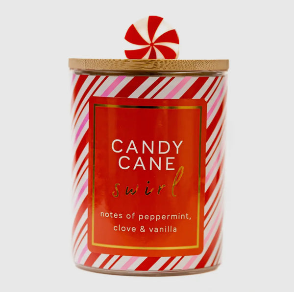 Candy Cane Candle
