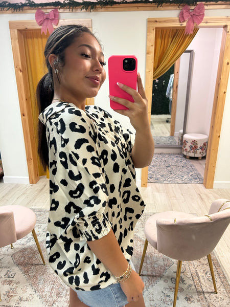 Cheetah Dreams Top