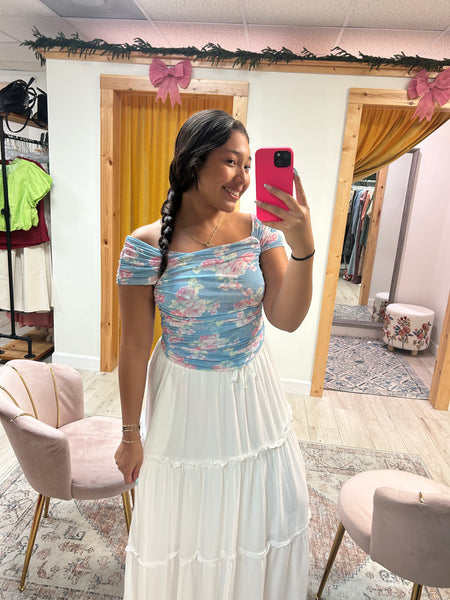 Abby Floral Top