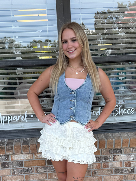 Classic Blues Denim Vest