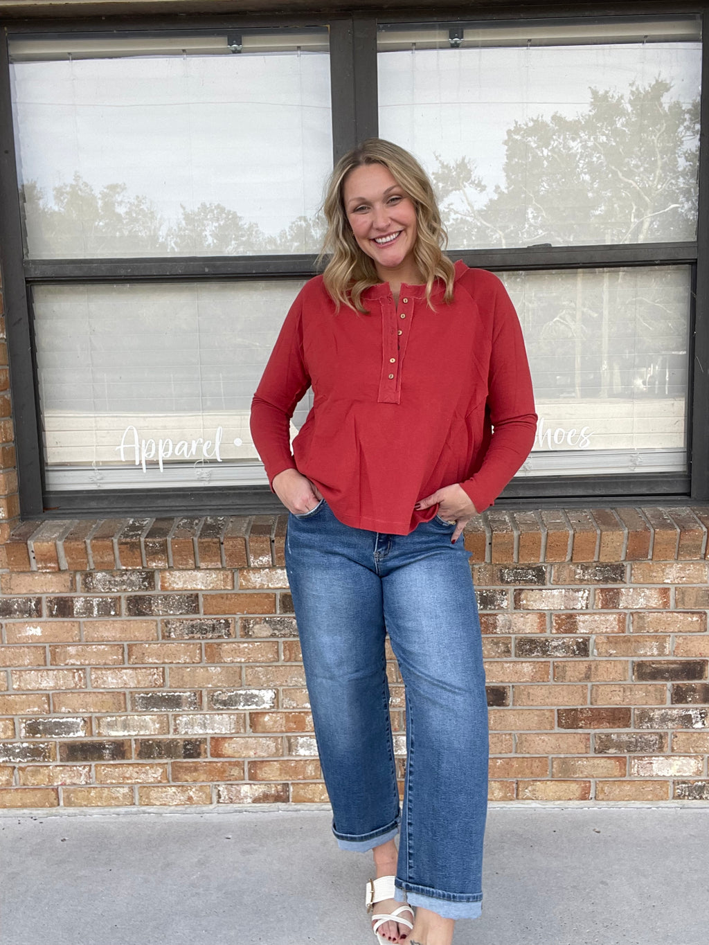 Burnt Ginger Blouse