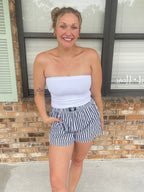 Downtown Stripe Boxer Shorts