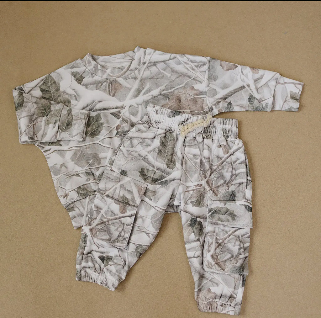 Camo Cargo Set