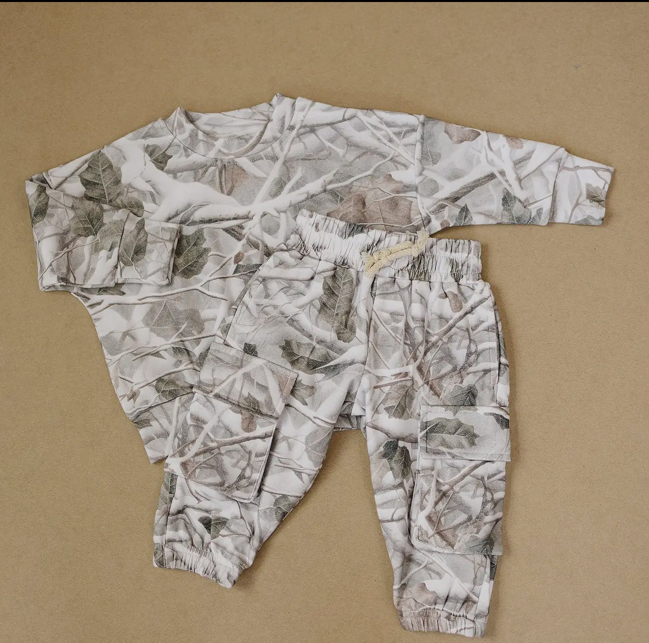 Camo Cargo Set