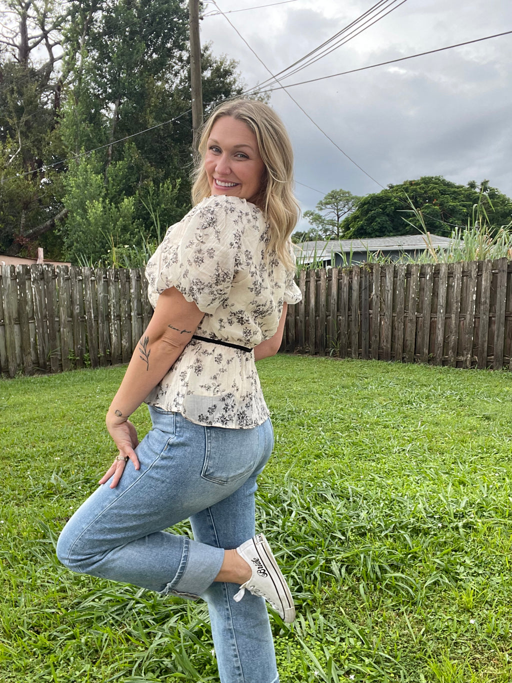 Betzy Bow Blouse