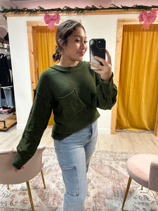 Evergreen Cozy Sweater