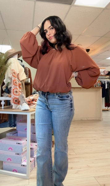 Apple Cinnamon Blouse