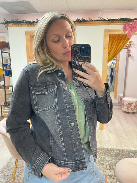 Black Beauty Denim Jacket