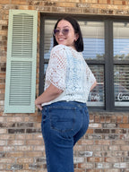 Coconut Coast Crochet Top