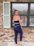 Navy Form Active Leggings