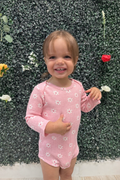 Daisy Girl Waffle Onesie