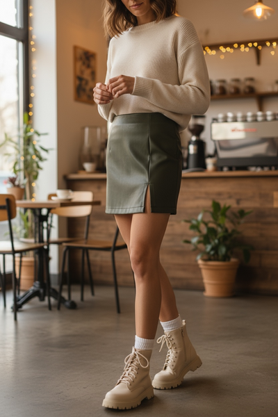 Olive My Way Skort