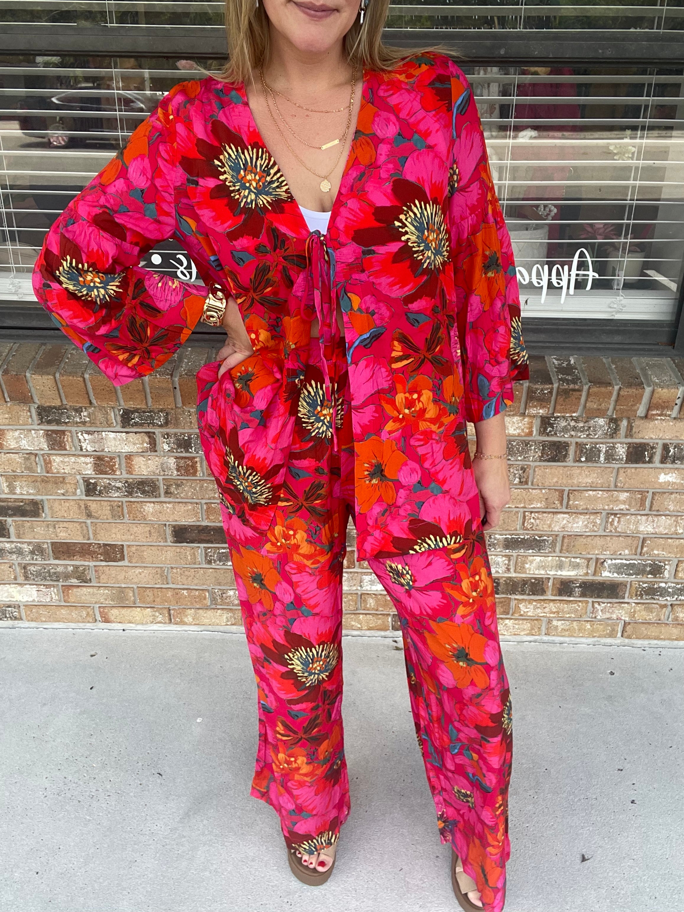 Electric Bloom Pants