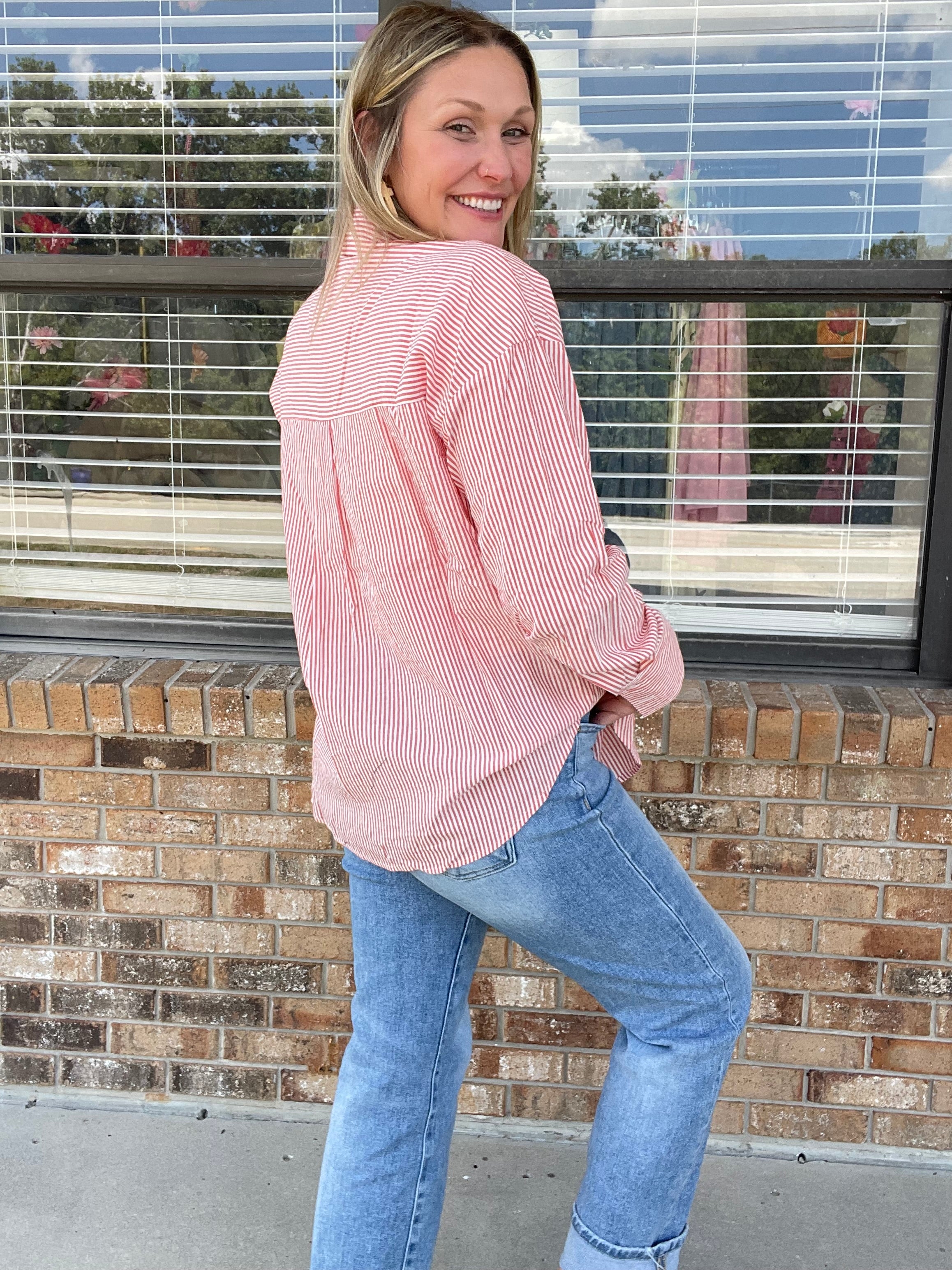 Strawberry Stripe Shirt