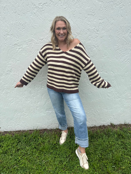 Homebody Striped Sweater
