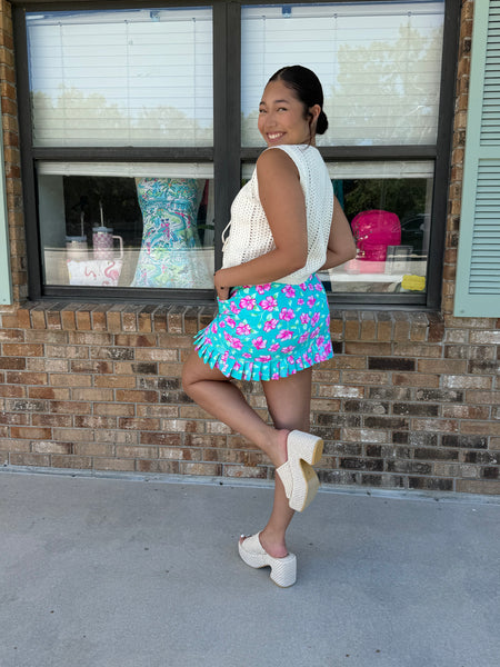 Hibiscus Skort
