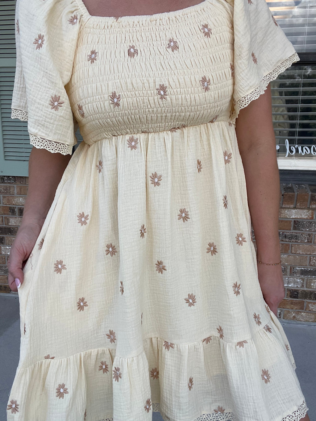 Sunday Stroll Floral Dress
