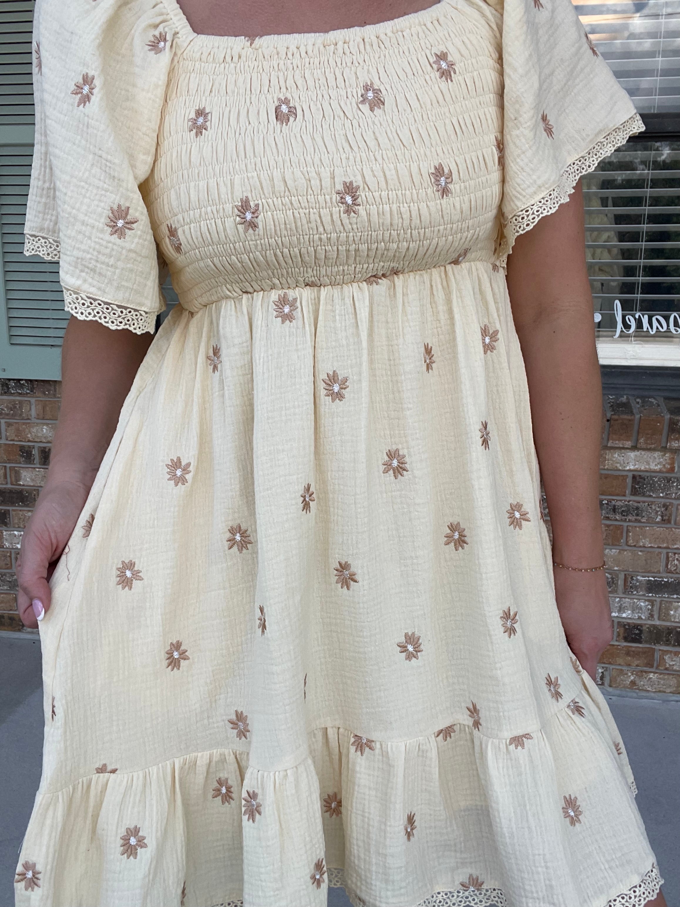 Sunday Stroll Floral Dress