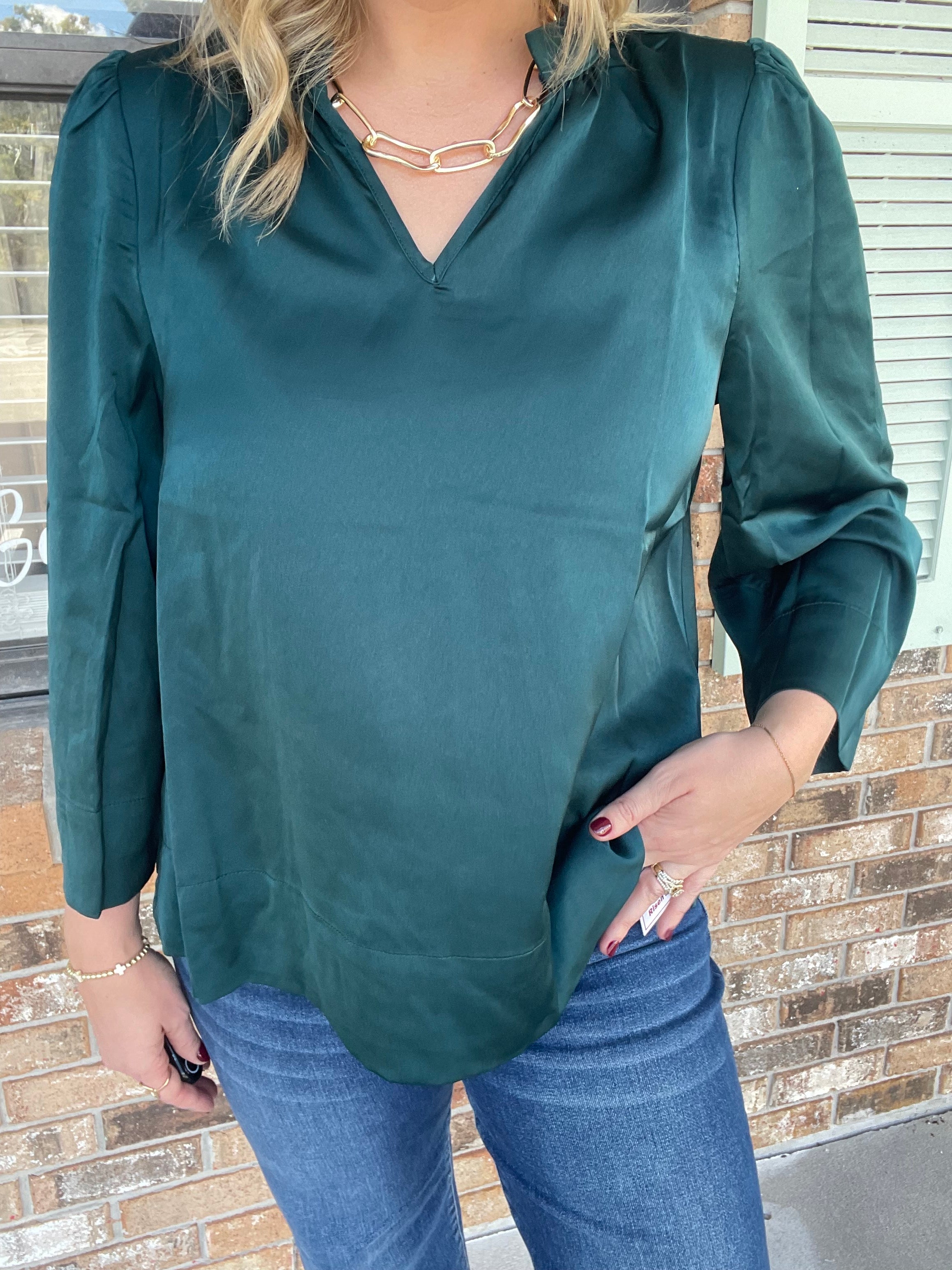 Teal Tonic Top