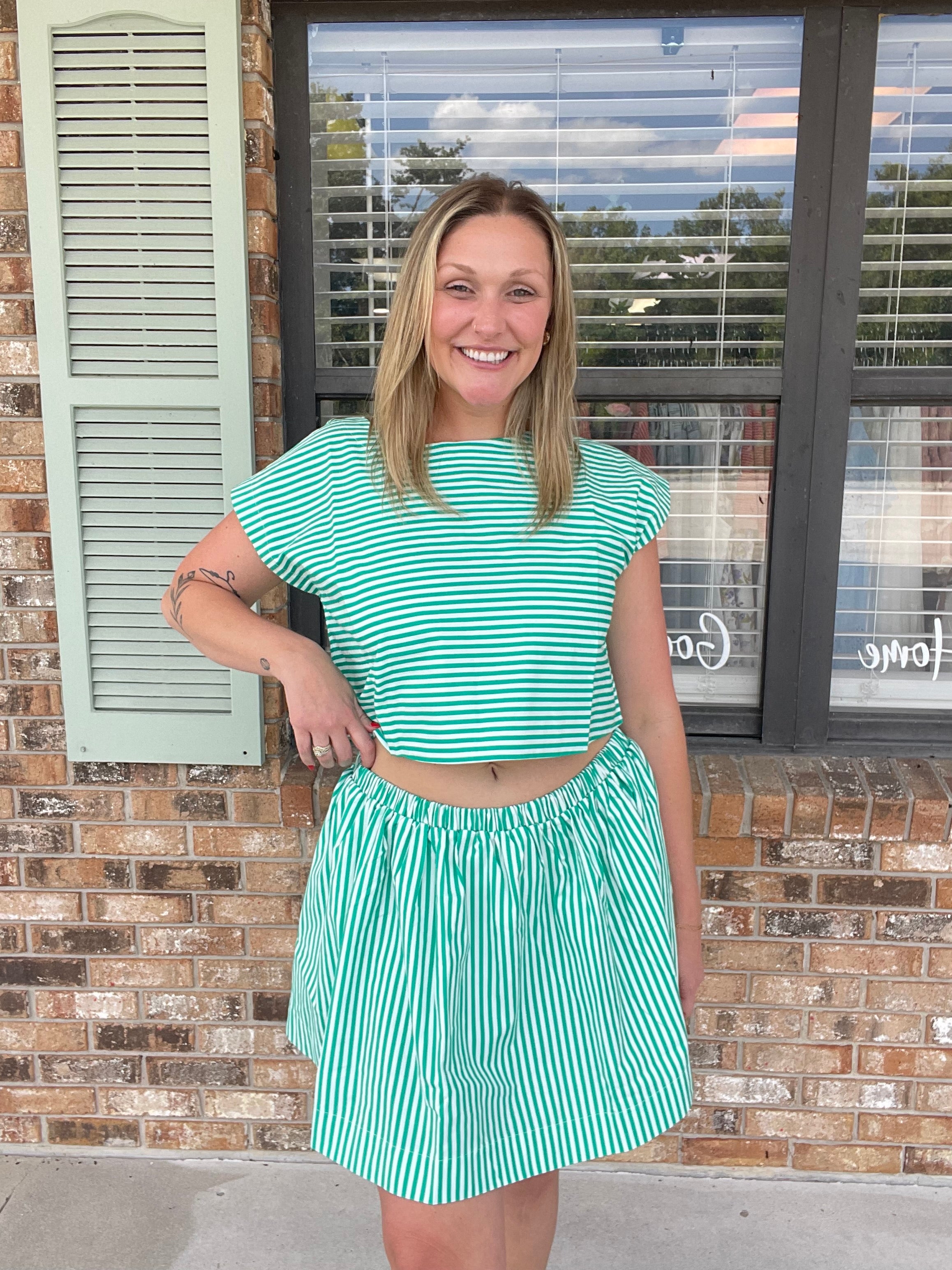 Laguna Stripe Top