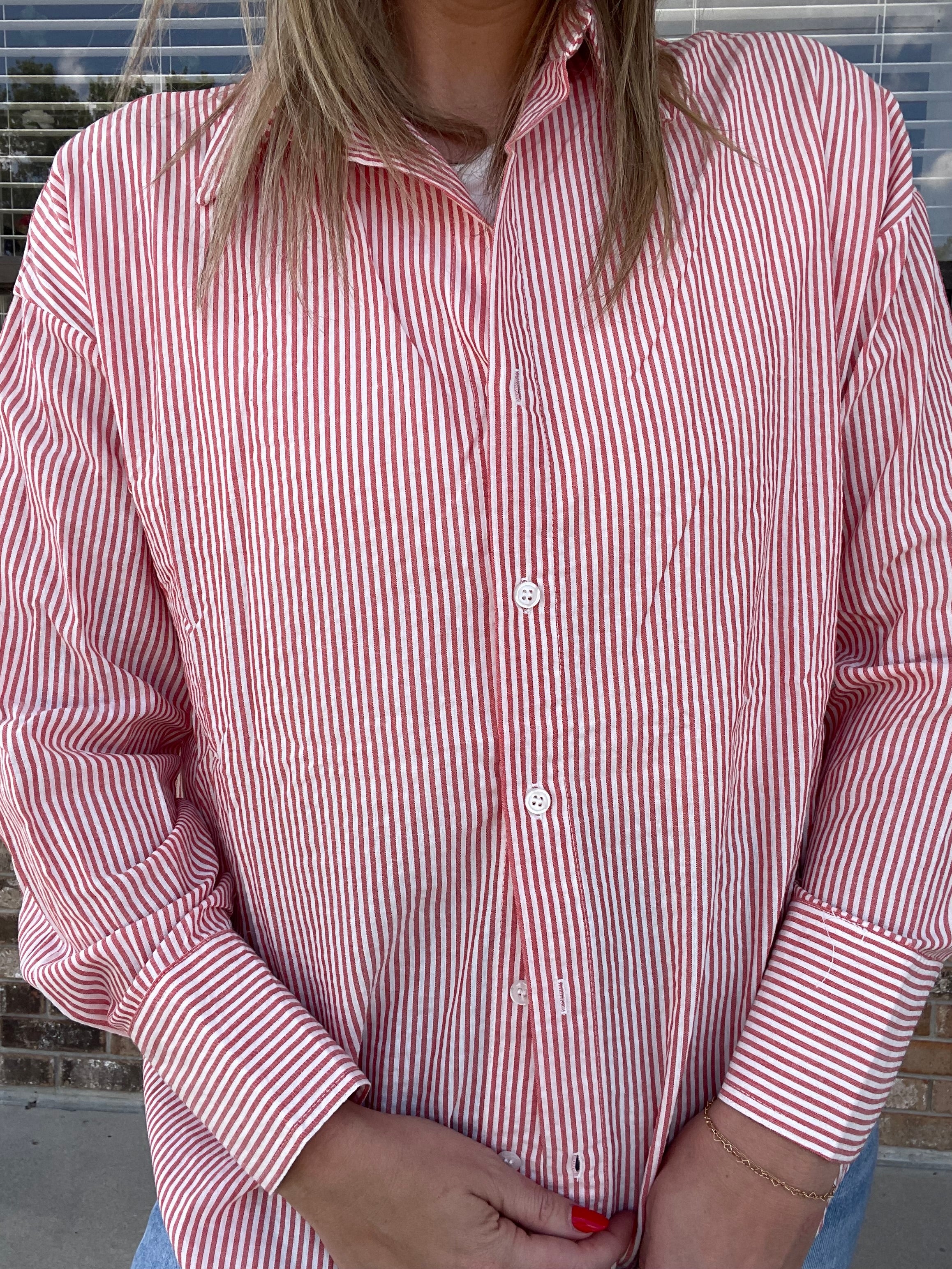 Strawberry Stripe Shirt