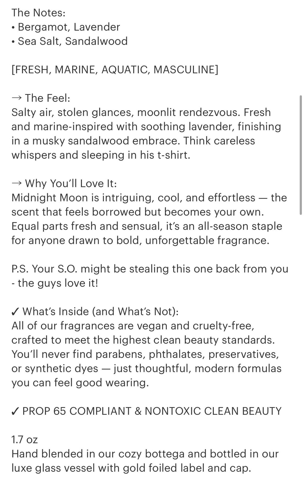 Midnight Moon Perfume