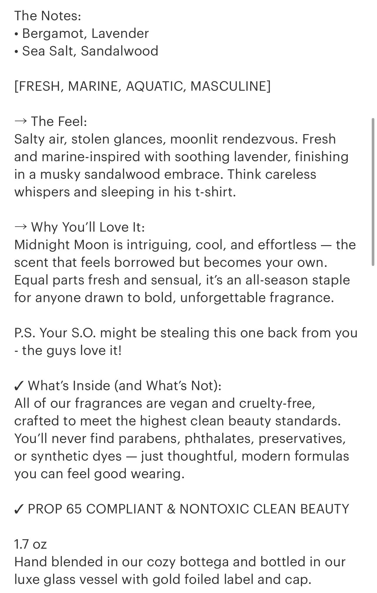Midnight Moon Perfume