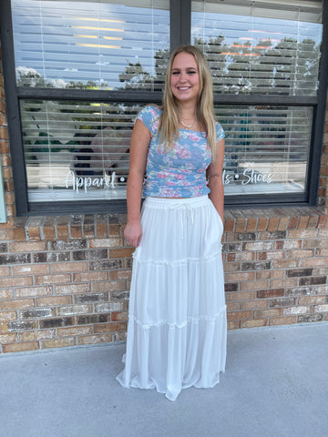 Abby Floral Top