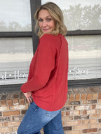 Burnt Ginger Blouse