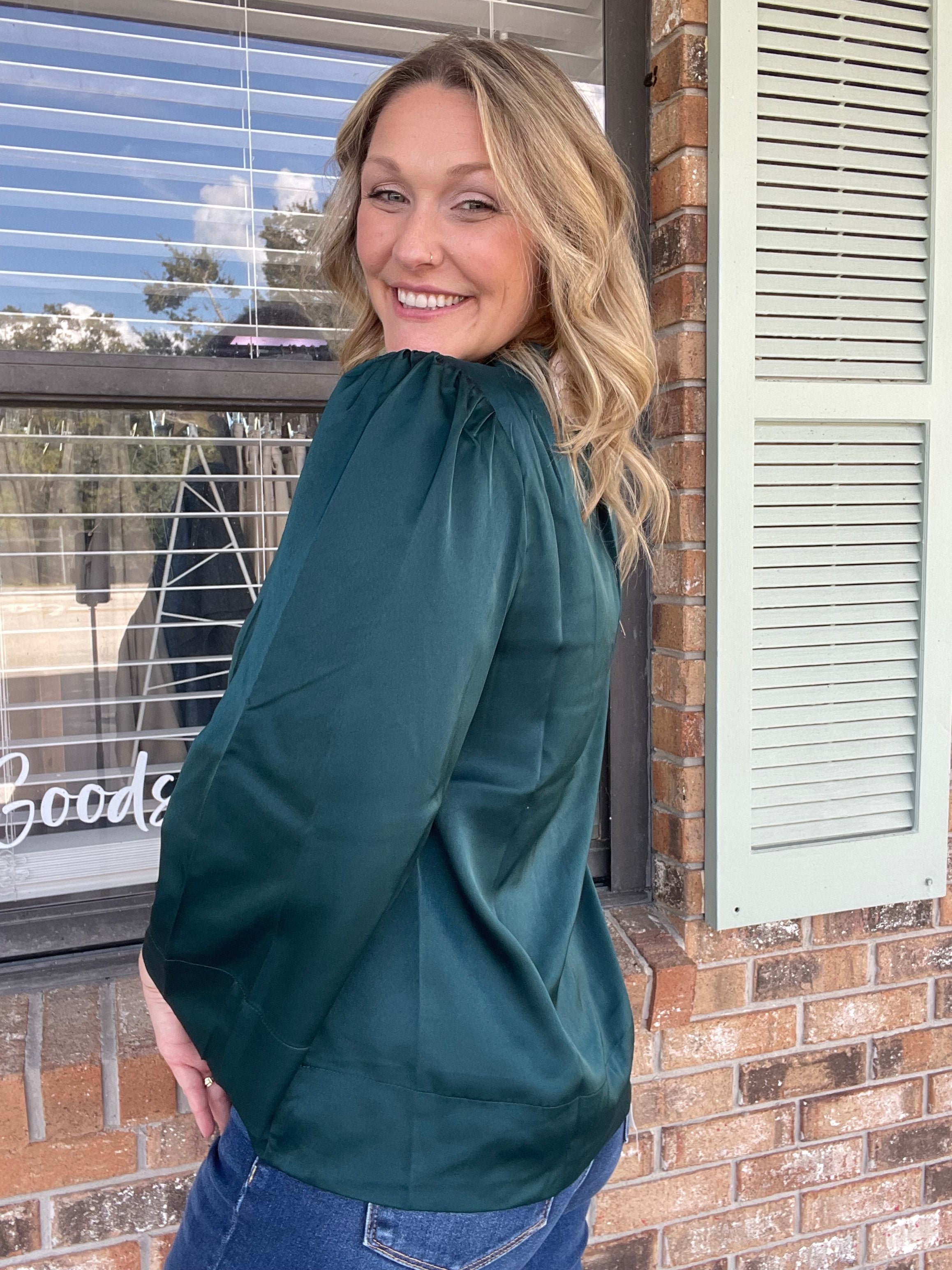 Teal Tonic Top