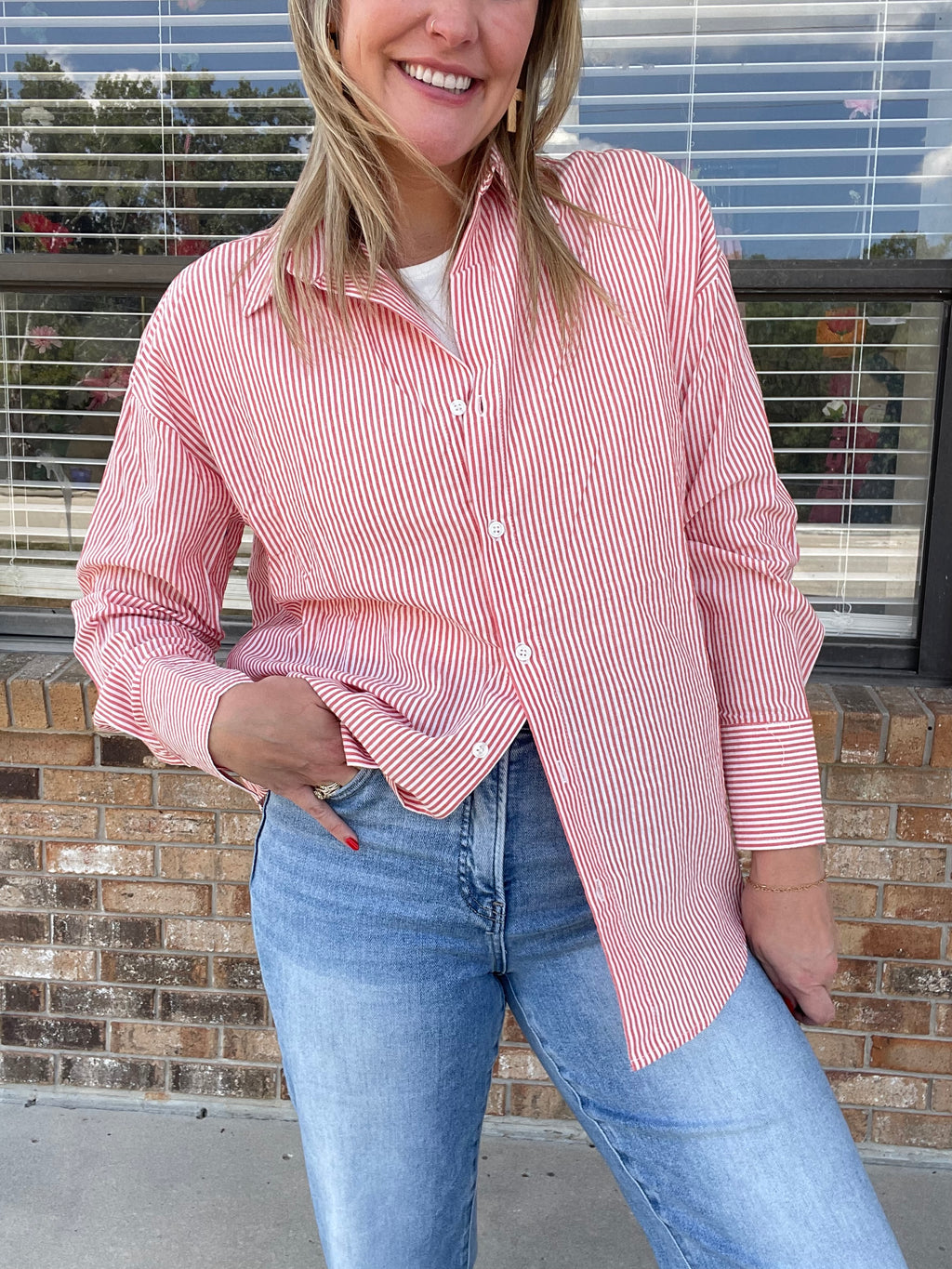 Strawberry Stripe Shirt