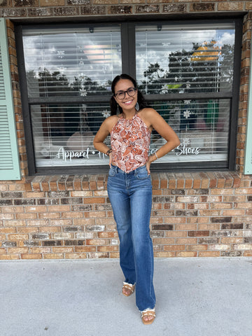 Cassy Raw Hem Jeans