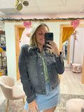 Black Beauty Denim Jacket