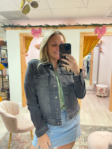 Black Beauty Denim Jacket