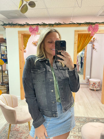 Black Beauty Denim Jacket