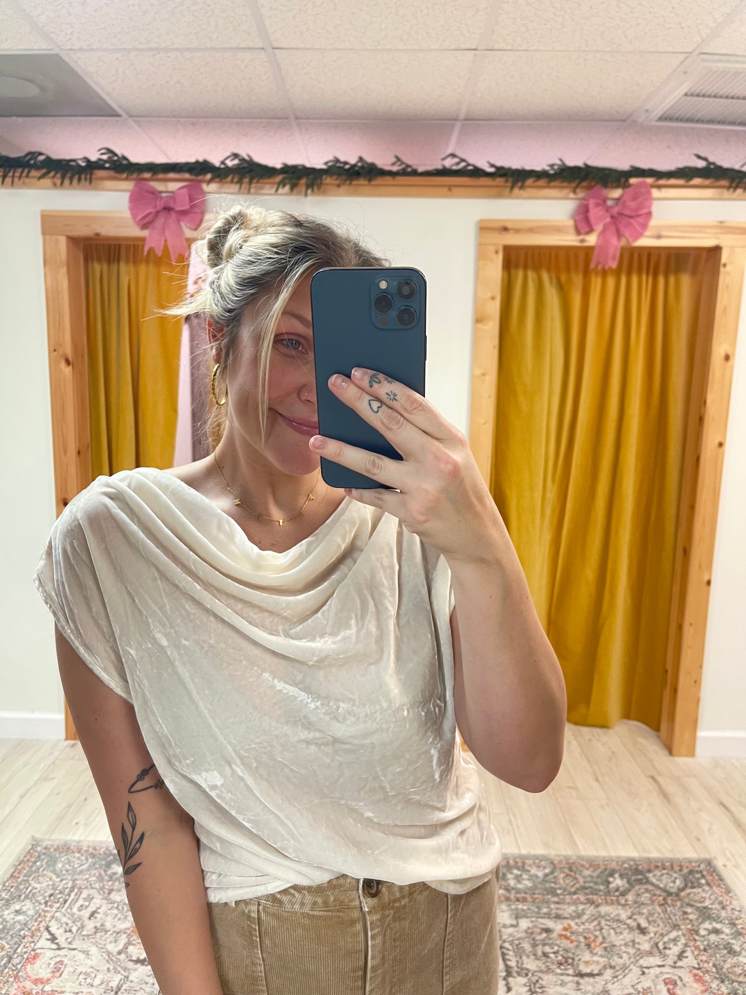 Pearl Crush Blouse
