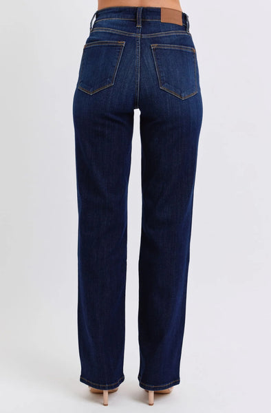 Dani Dark Straight Denim