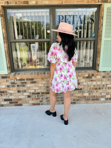 Betsy’s Flirty Mini Dress